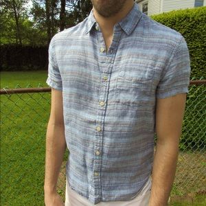 Short Sleeve San Gabriel 1 Pocket Button Down